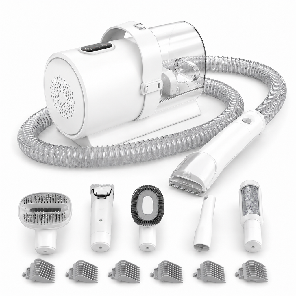 pet grooming vacuum kit